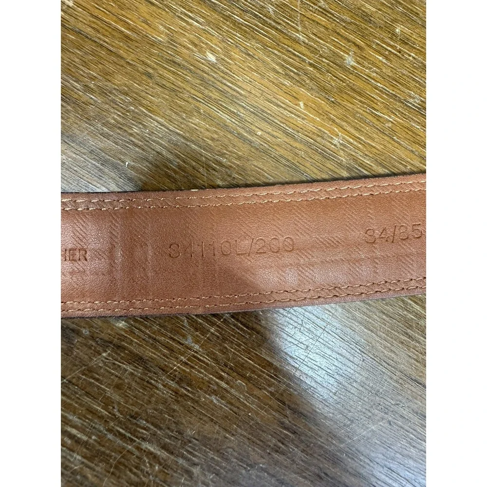 Boconi Leather Belt Men's Size 34/35 Brown‎